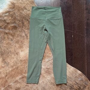 Lululemon 23” Green Leggings